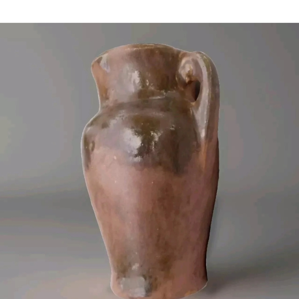 19th Century Marked Pottery Vase